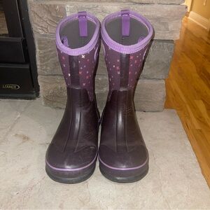 Bogs Kids Classic plus Insulated Boots Purple Youth size 3